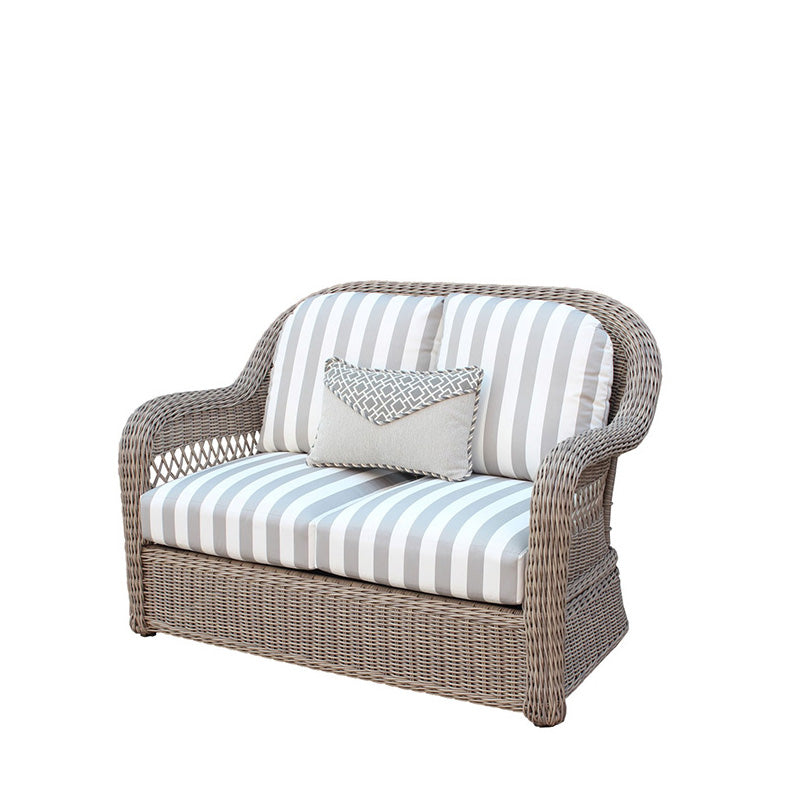 South Sea Rattan Arcadia Wicker Outdoor Loveseat