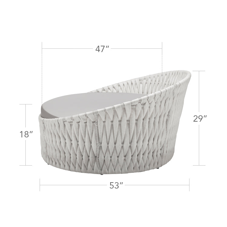 DecoScape Aria Oval Daybed