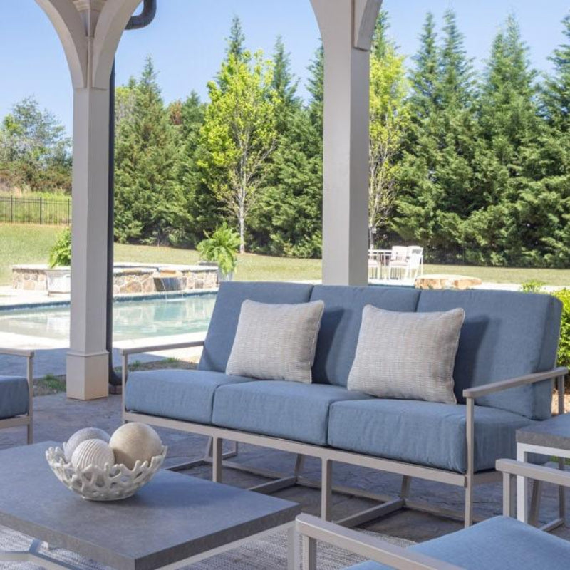 Lloyd Flanders Summit Aluminum Outdoor Sofa