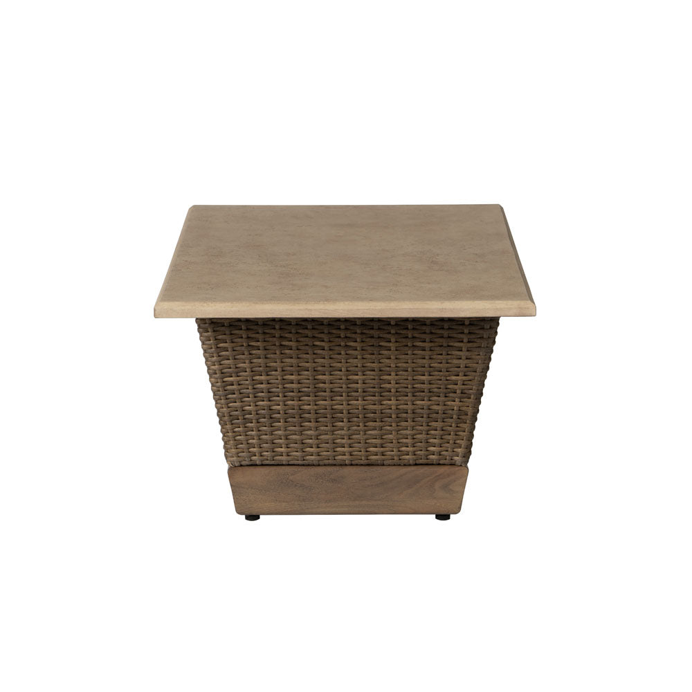 Lloyd Flanders Charisma Wicker Outdoor 48" Rectangular Cocktail Table