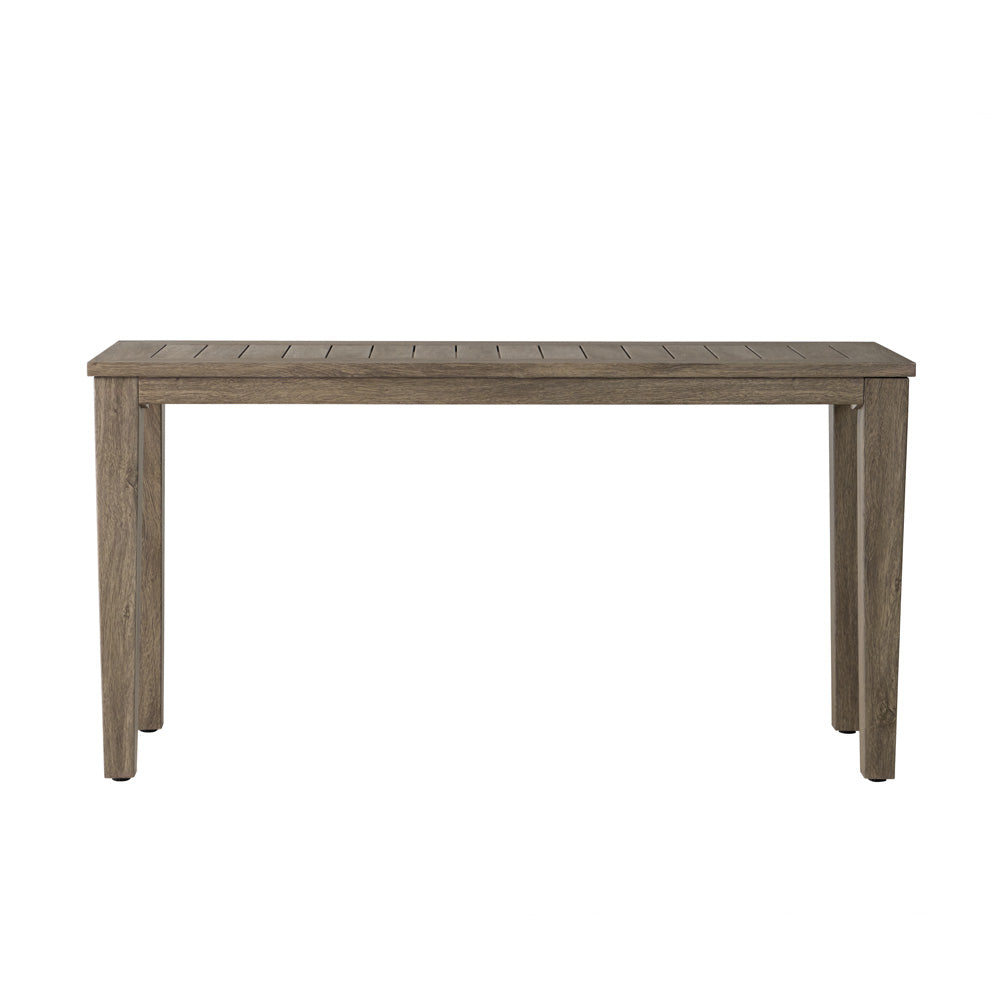 Lloyd Flanders Frontier Aluminum Outdoor 58" Rectangle Console Table