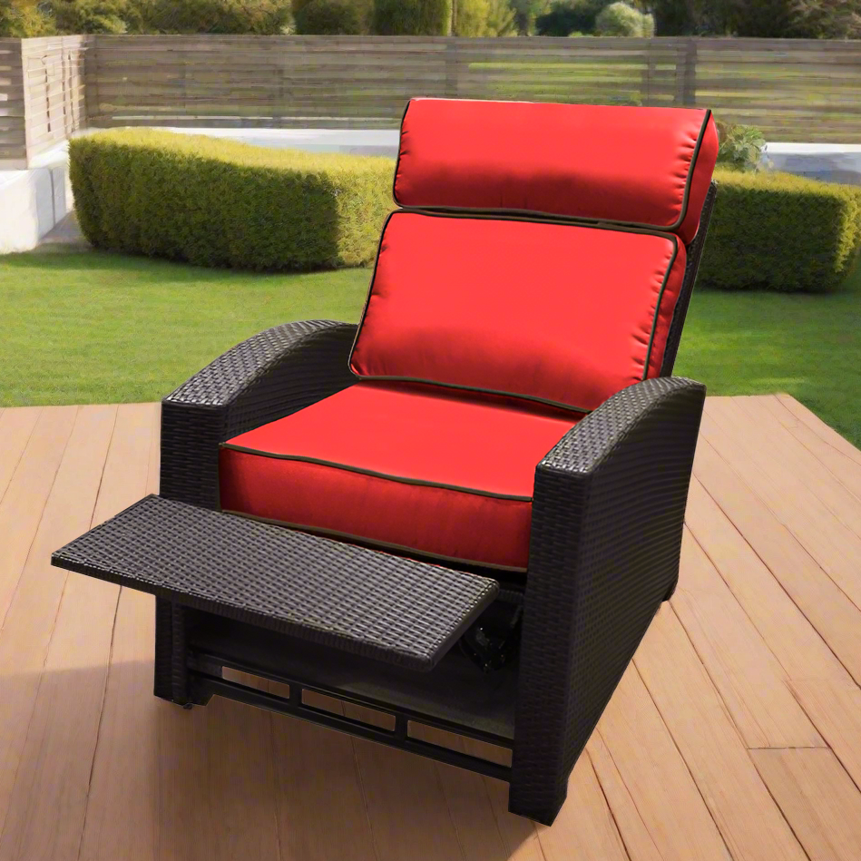 Forever Patio Universal Woven Recliner - Flat Weave