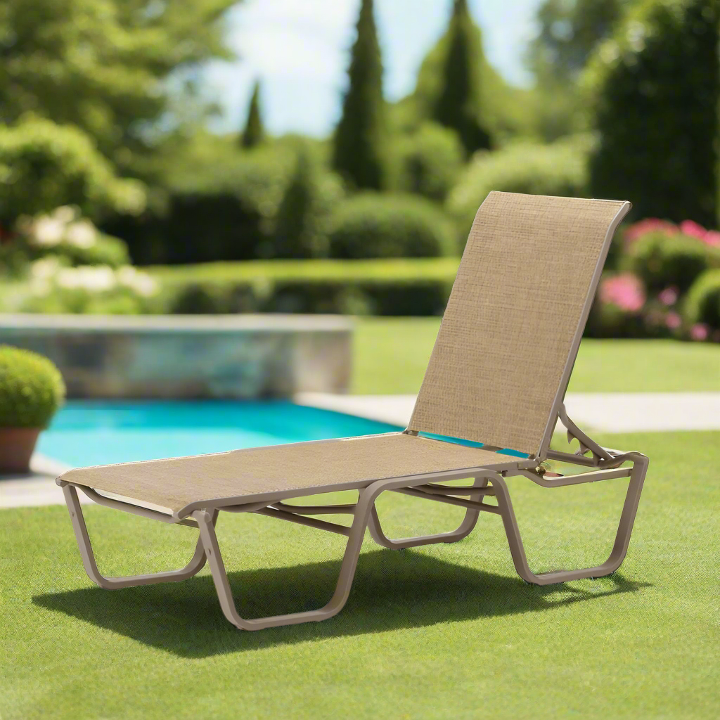Telescope Casual Aruba II Sling Lay-Flat Stacking Chaise