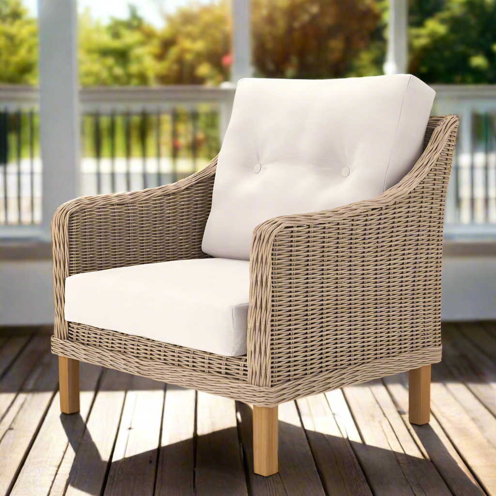 NorthCape International 6510 Wicker Outdoor Lounge Chair