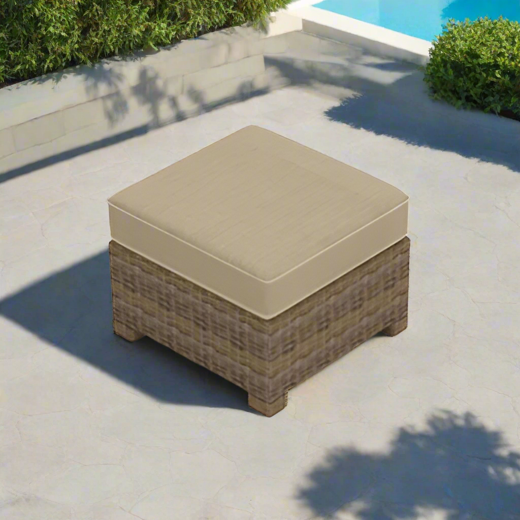 Forever Patio Bainbridge Square Ottoman by NorthCape International