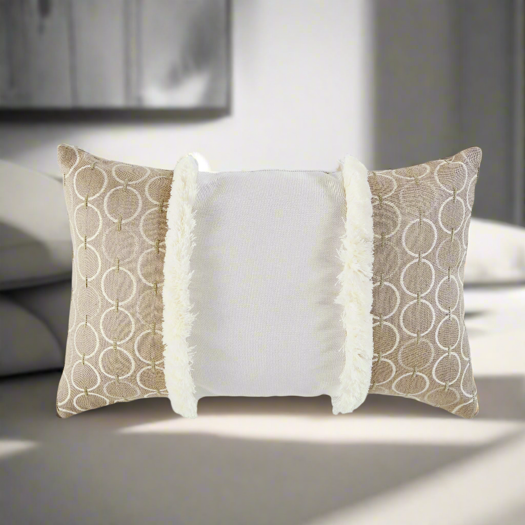 South Sea Rattan 20 x 13 Pillow Talk CRM-BF-44