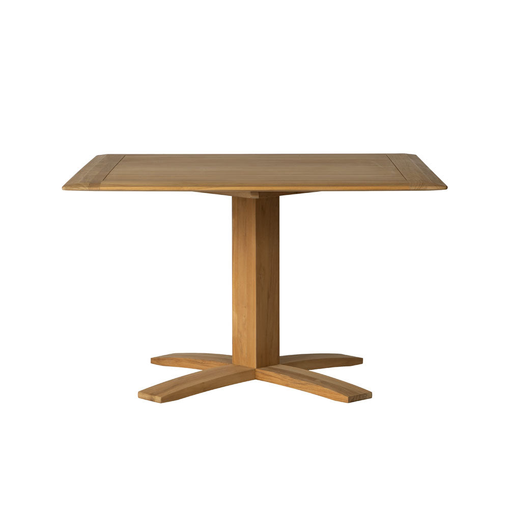 Lloyd Flanders Alpine Wicker Outdoor 48" Pedestal Dining Table