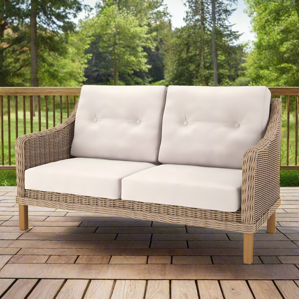 NorthCape International 6510 Wicker Outdoor Loveseat