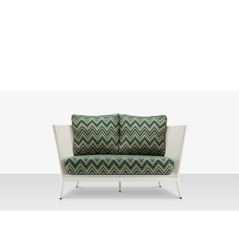 DecoScape Cosmo Aluminum Outdoor Loveseat