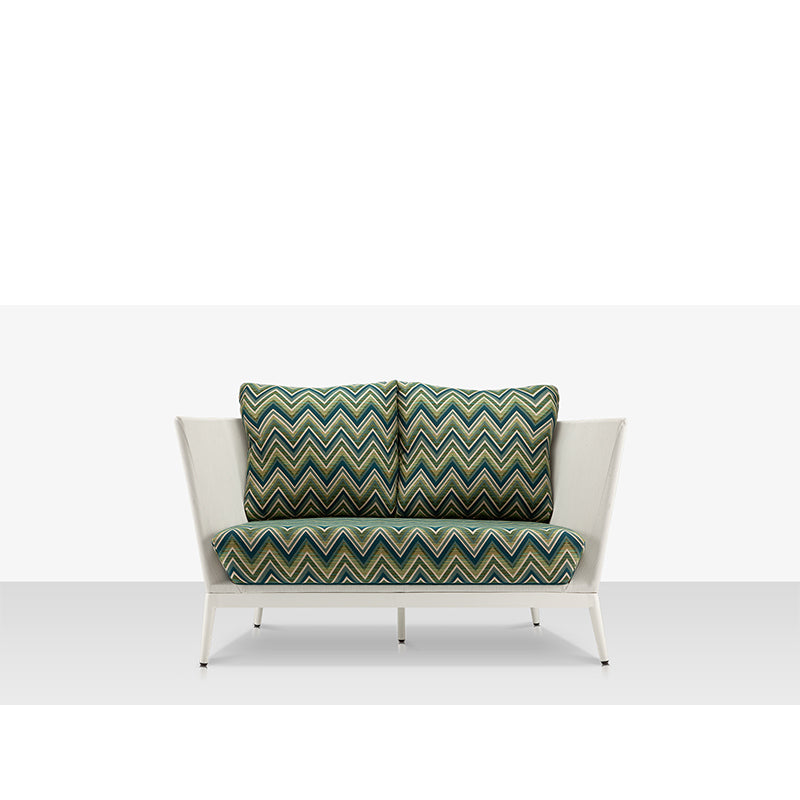 DecoScape Cosmo Aluminum Outdoor Loveseat