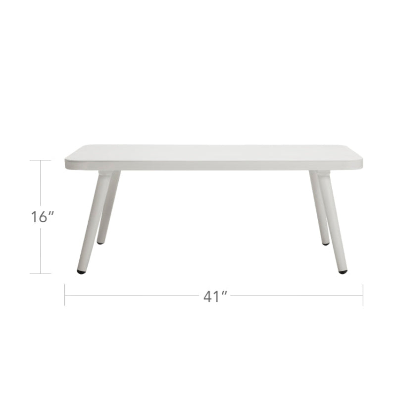 DecoScape Cosmo Aluminum Outdoor Coffee Table