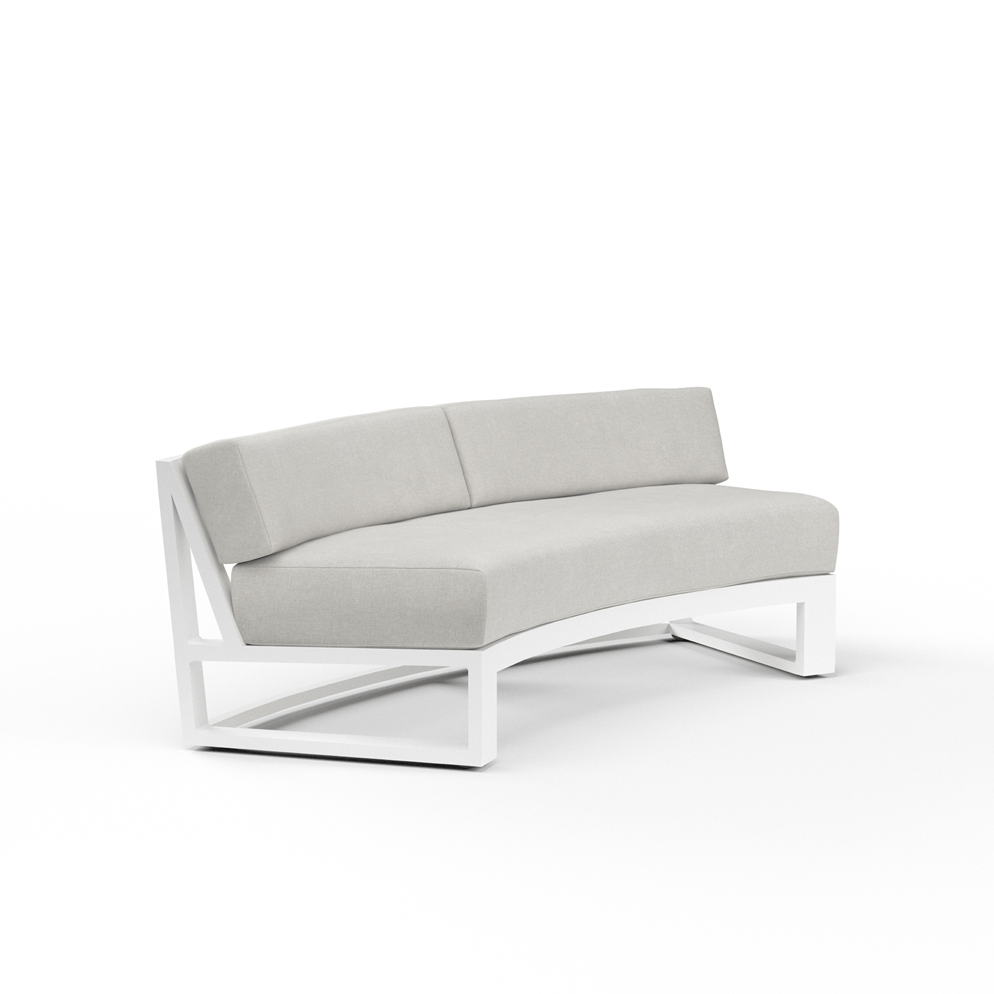 Sunset West Newport Aluminum Outdoor Curve