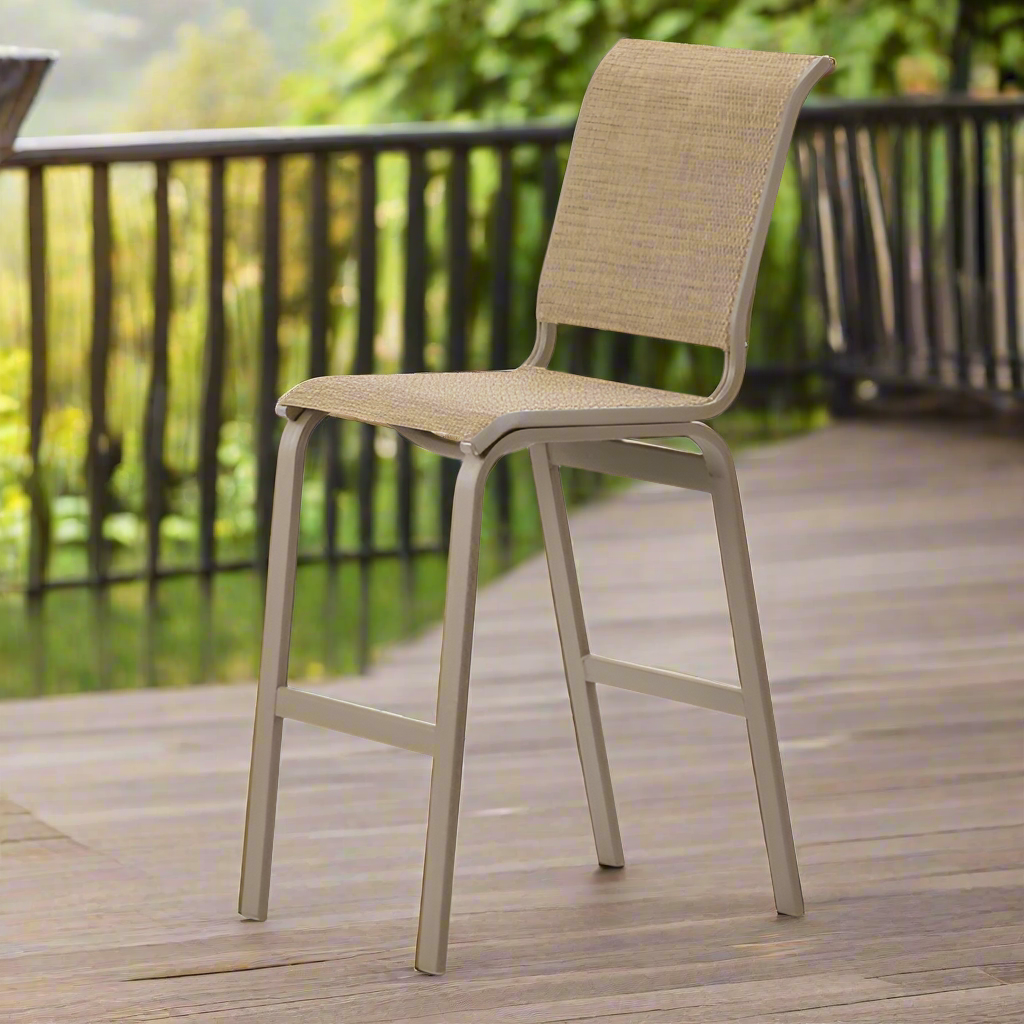 Telescope Casual Aruba II Sling Bar Height Armless Chair