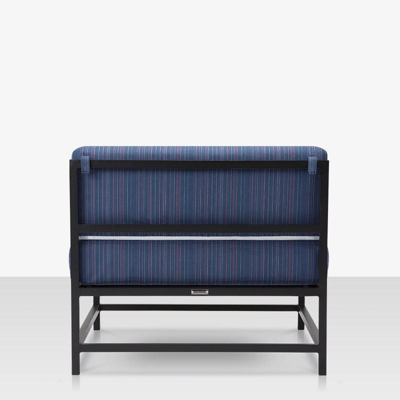 DecoScape Delano Aluminum Outdoor Armless Lounge Chair