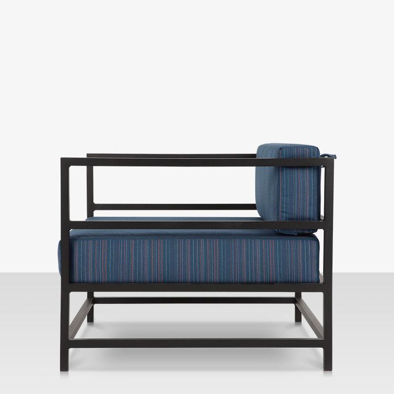 DecoScape Delano Aluminum Outdoor Club Chair
