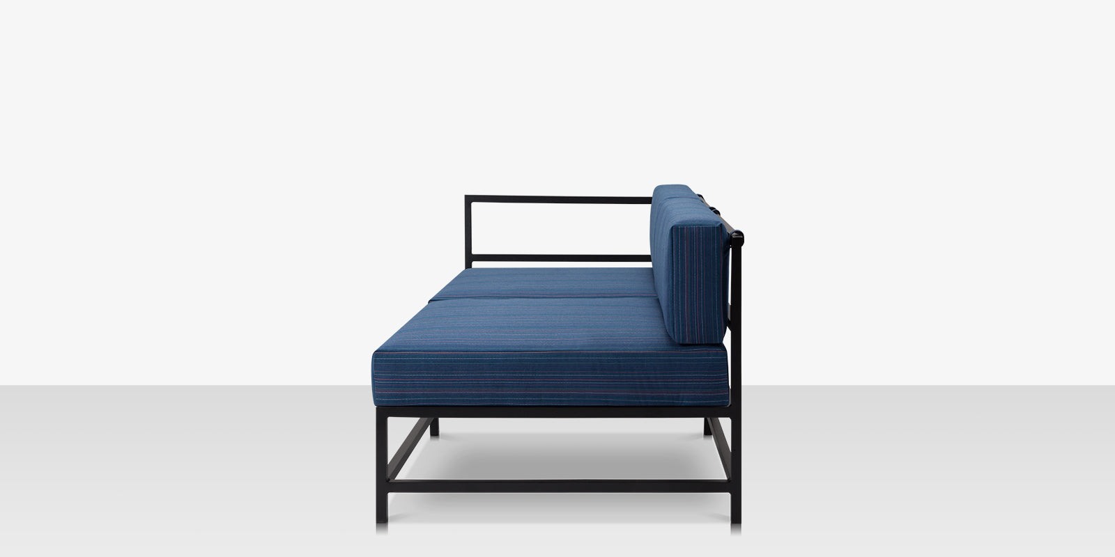 DecoScape Delano Aluminum Outdoor Left Arm Loveseat