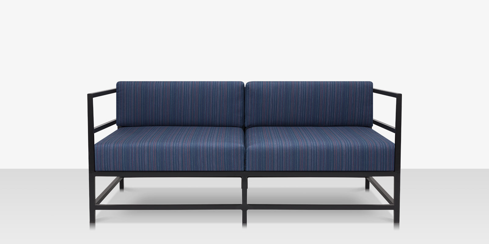 DecoScape Delano Aluminum Outdoor Loveseat