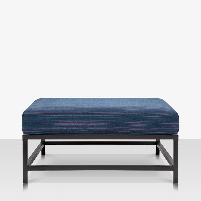 DecoScape Delano Aluminum Outdoor Ottoman (Square)