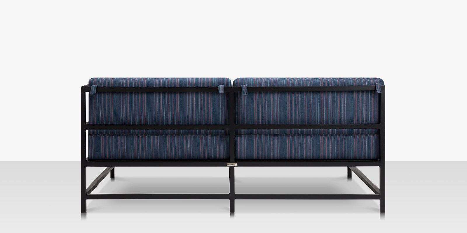 DecoScape Delano Aluminum Outdoor Right Arm Loveseat