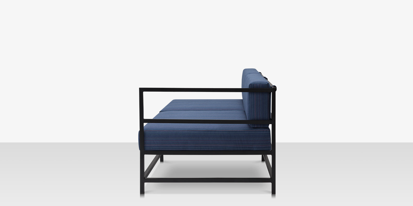 DecoScape Delano Aluminum Outdoor Right Arm Loveseat