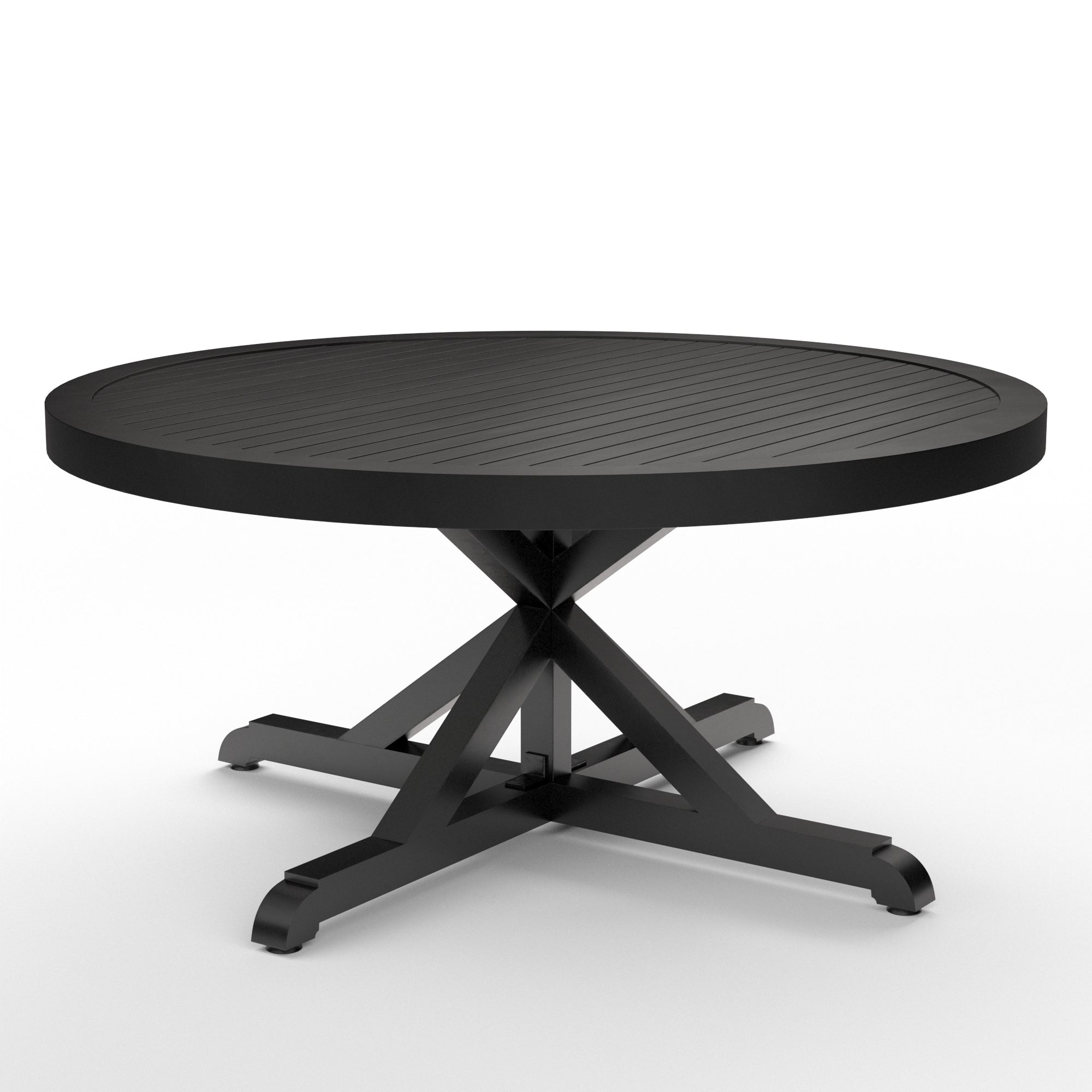 Sunset West Monterey Aluminum Outdoor 60" Round Dining Table