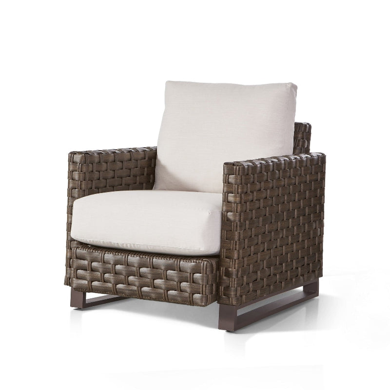 South Sea Rattan Cambridge Wicker Outdoor Lounge Chair
