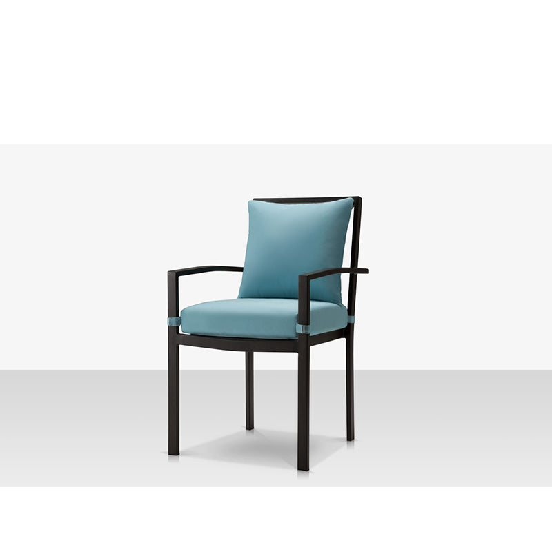 DecoScape Dynasty Aluminum Outdoor Dining Armchair
