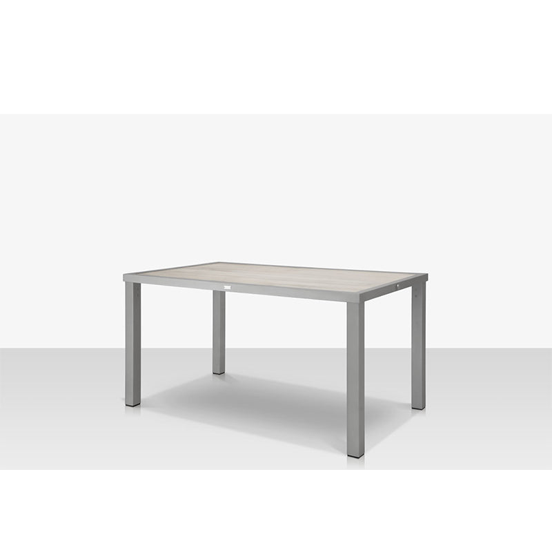 DecoScape Dynasty Aluminum Outdoor Rectangular Dining Table