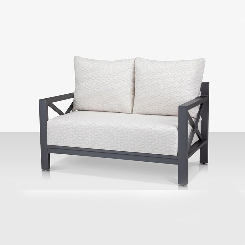 DecoScape Dynasty Aluminum Loveseat