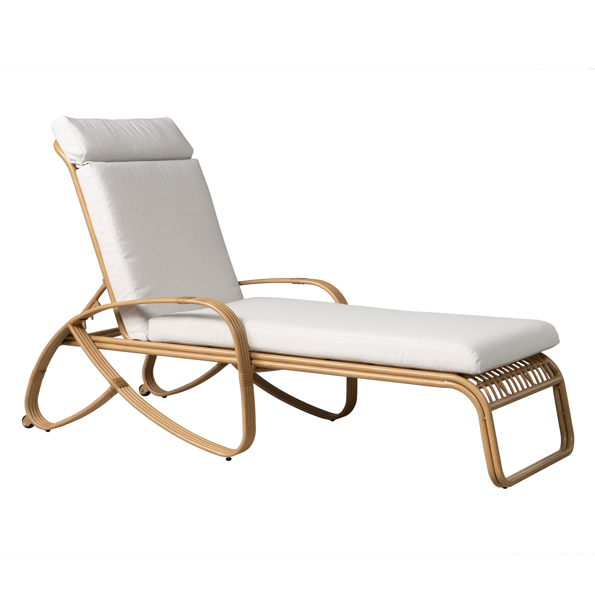 Lloyd Flanders Riviera Aluminum Outdoor Chaise Lounge