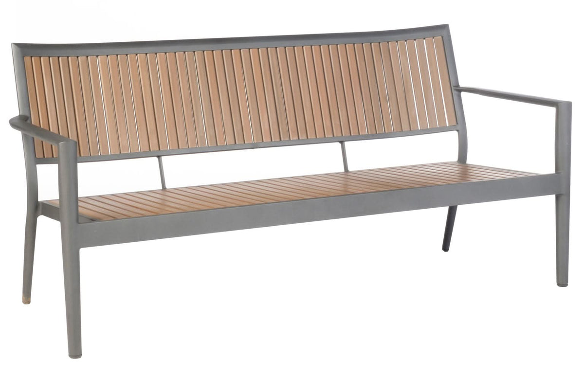Alfresco Home Penelope HDPE & Aluminum Outdoor Sofa