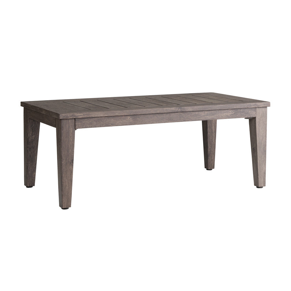 Lloyd Flanders Frontier Aluminum Outdoor 45" Rectangle Cocktail Table