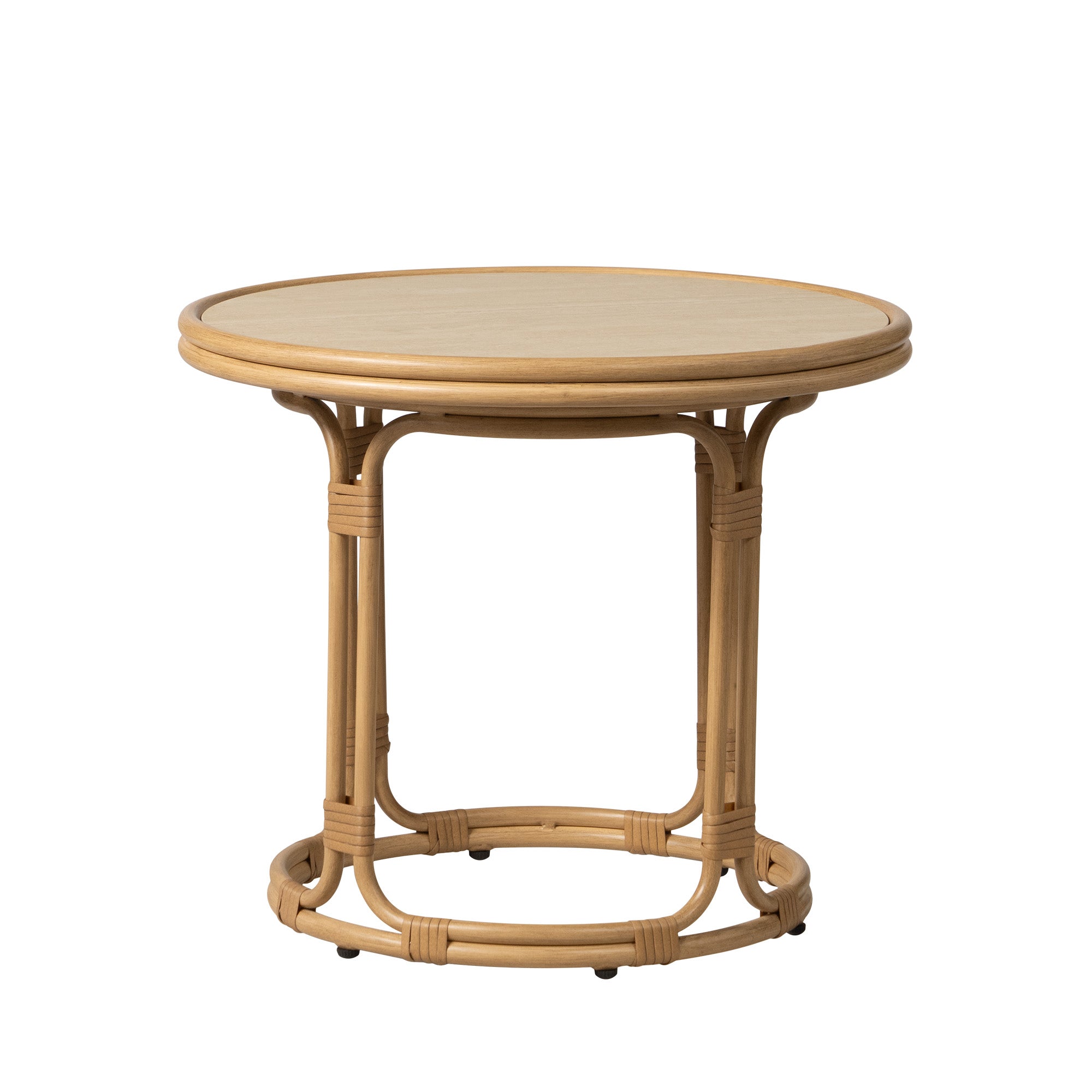 Lloyd Flanders Riviera Aluminum Outdoor 23.5" Round End Table