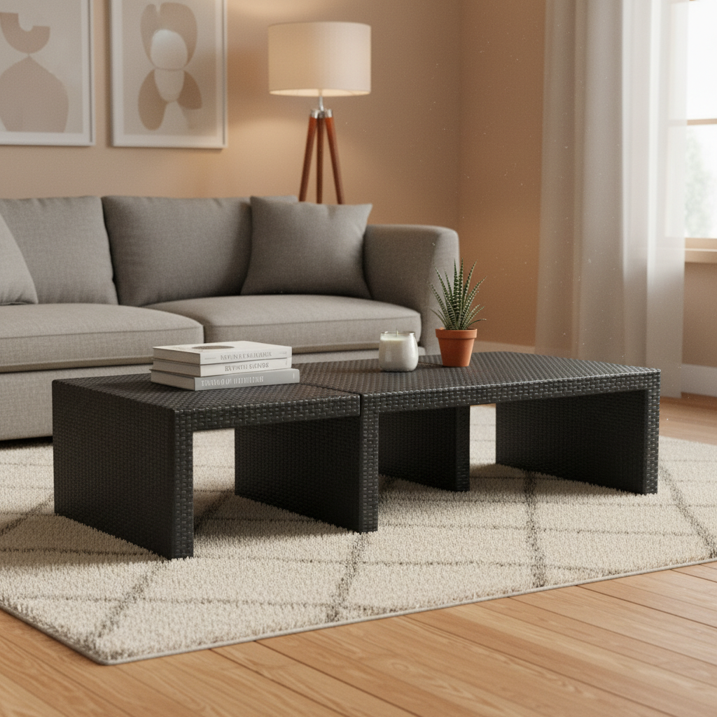 Panama Jack Onyx Puzzled Coffee Table