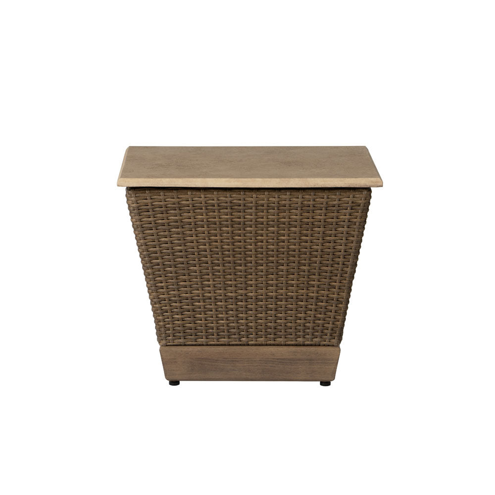 Lloyd Flanders Charisma Wicker Outdoor 24" Square End Table