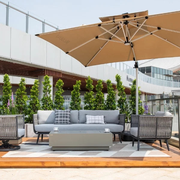 Elementi Milano Rope Outdoor Lounge Chair