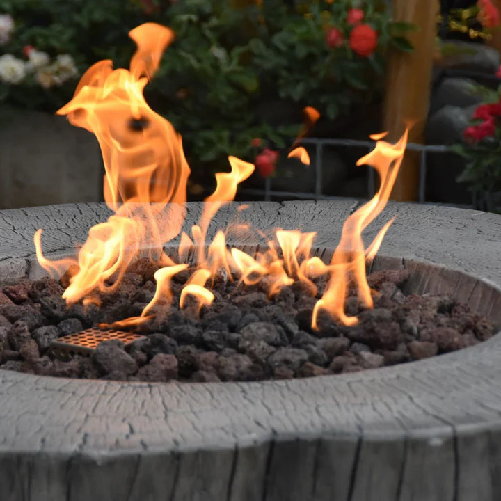 Elementi Warren Cast Concrete Outdoor Propane Fire Table