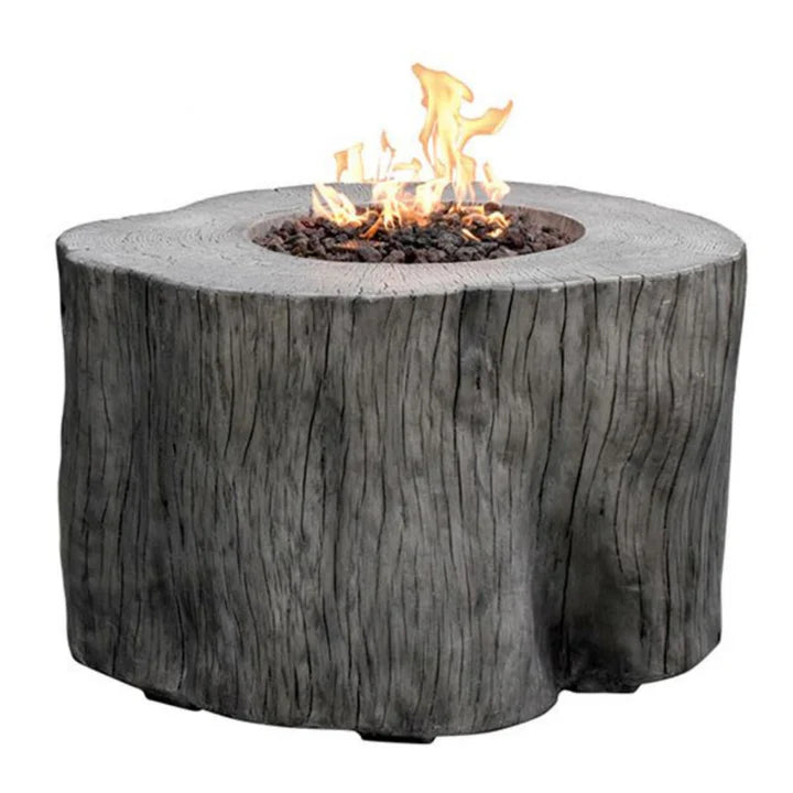 Elementi Warren Cast Concrete Outdoor Propane Fire Table