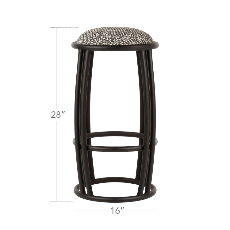 DecoScape Elephant Aluminum Bar Stool