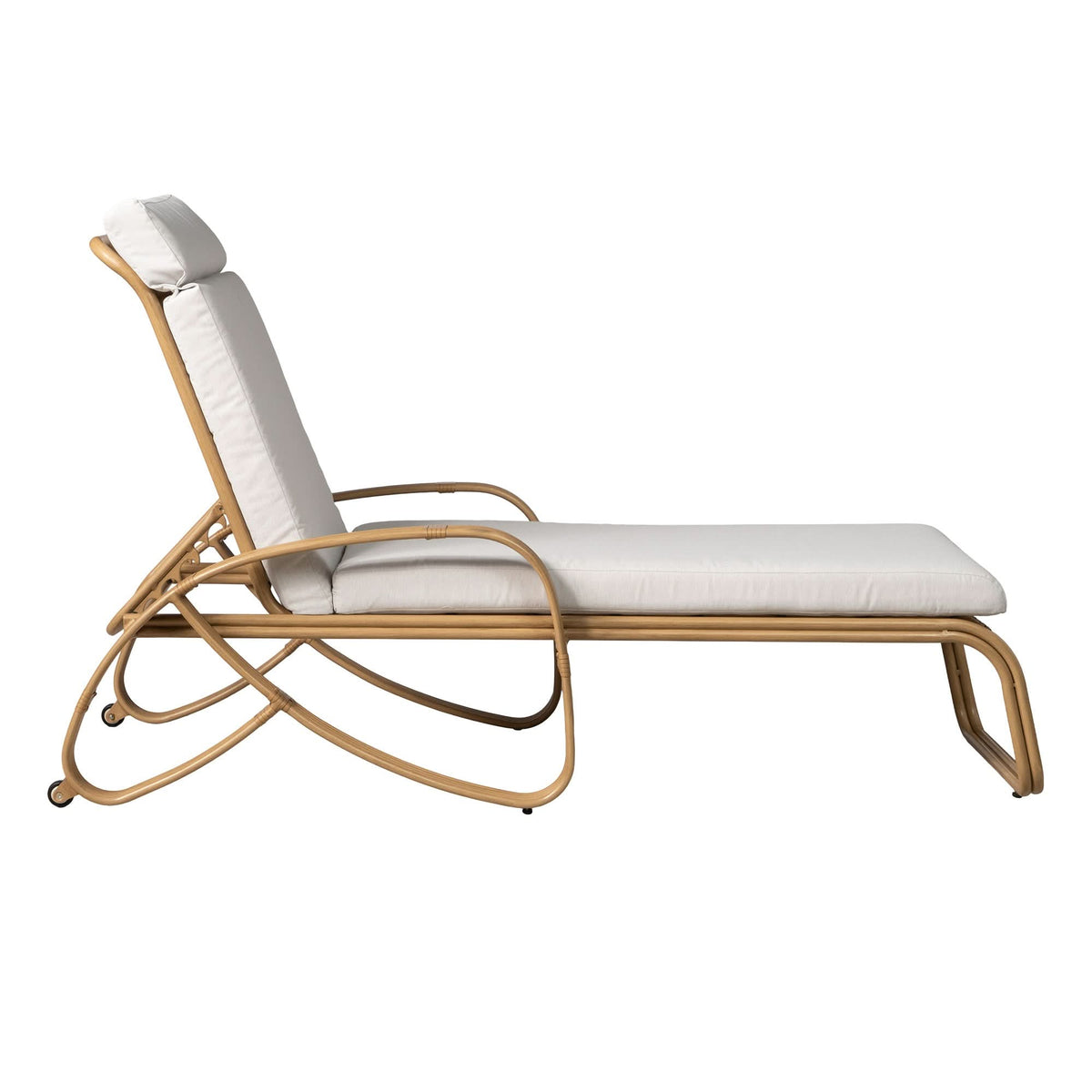 Lloyd Flanders Riviera Aluminum Outdoor Chaise Lounge