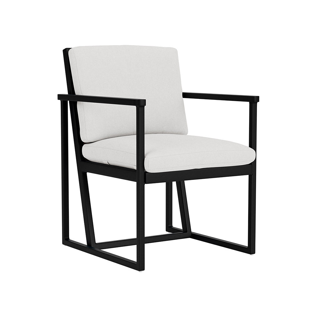 Lloyd Flanders Summit Aluminum Outdoor Dining Armchair