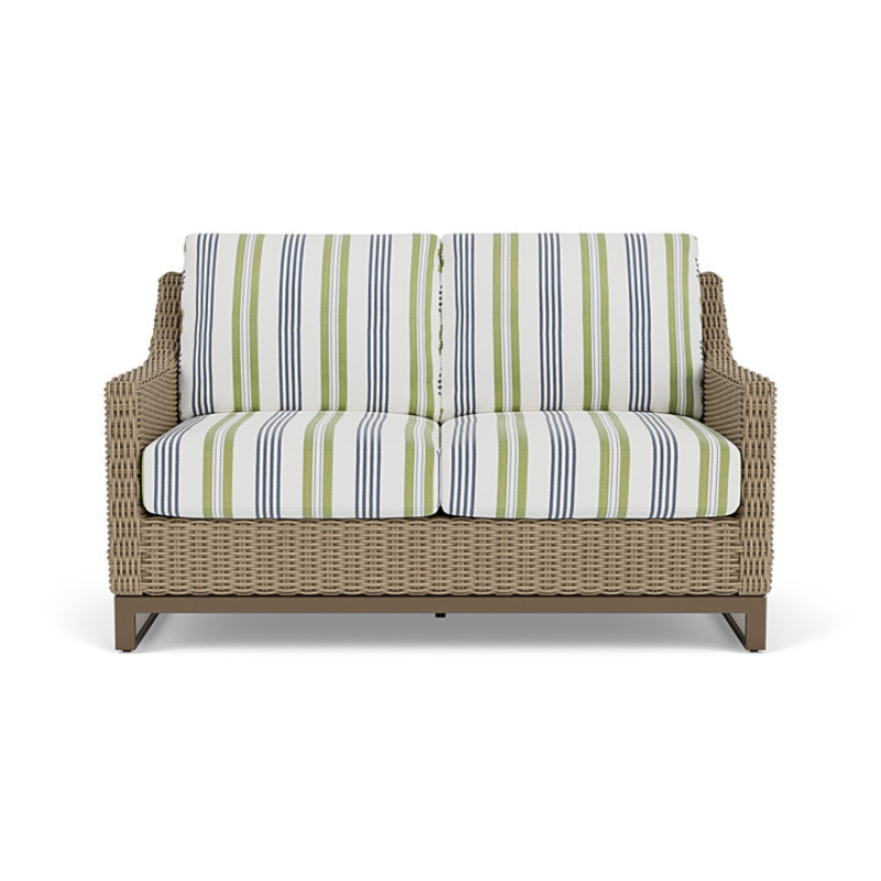 Lloyd Flanders Milan Woven Vinyl Outdoor Loveseat