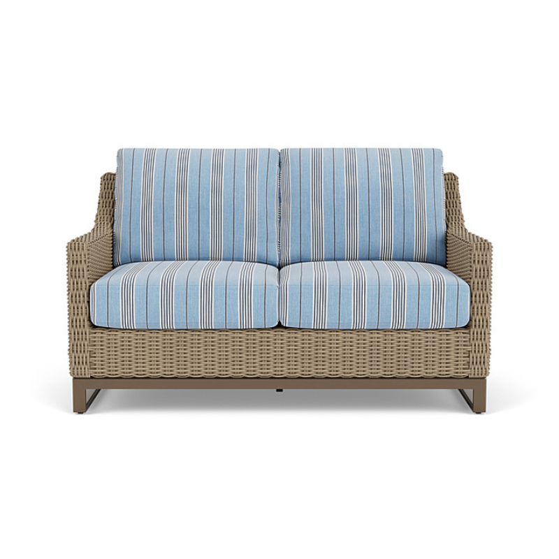 Lloyd Flanders Milan Woven Vinyl Outdoor Loveseat