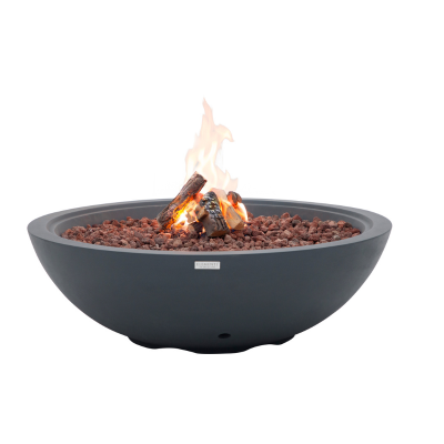 Elementi Rose Bowl Concrete Outdoor Fire Table