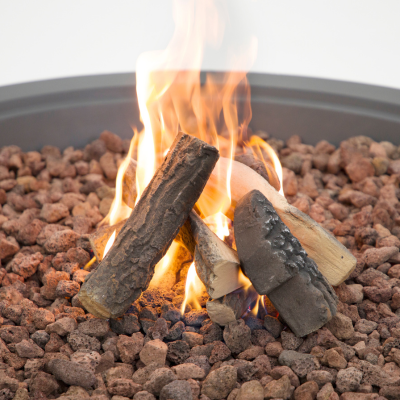 Elementi Rose Bowl Concrete Outdoor Fire Table