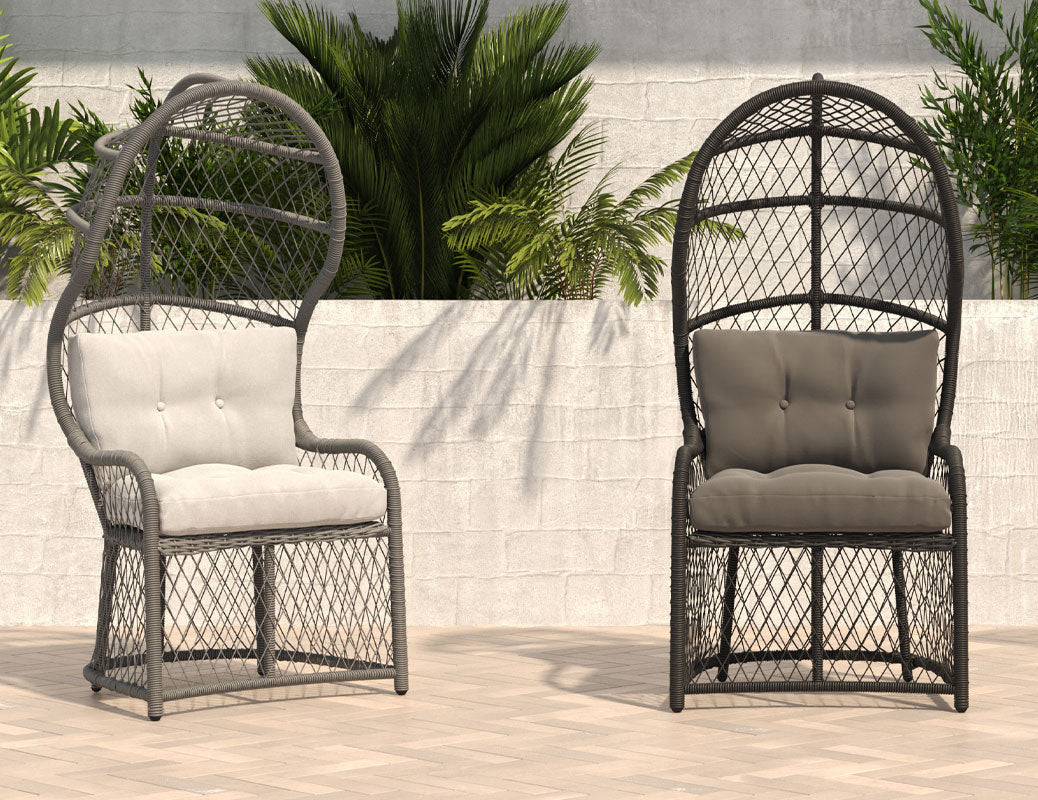 DecoScape Avve High Chair (Cushions not included)