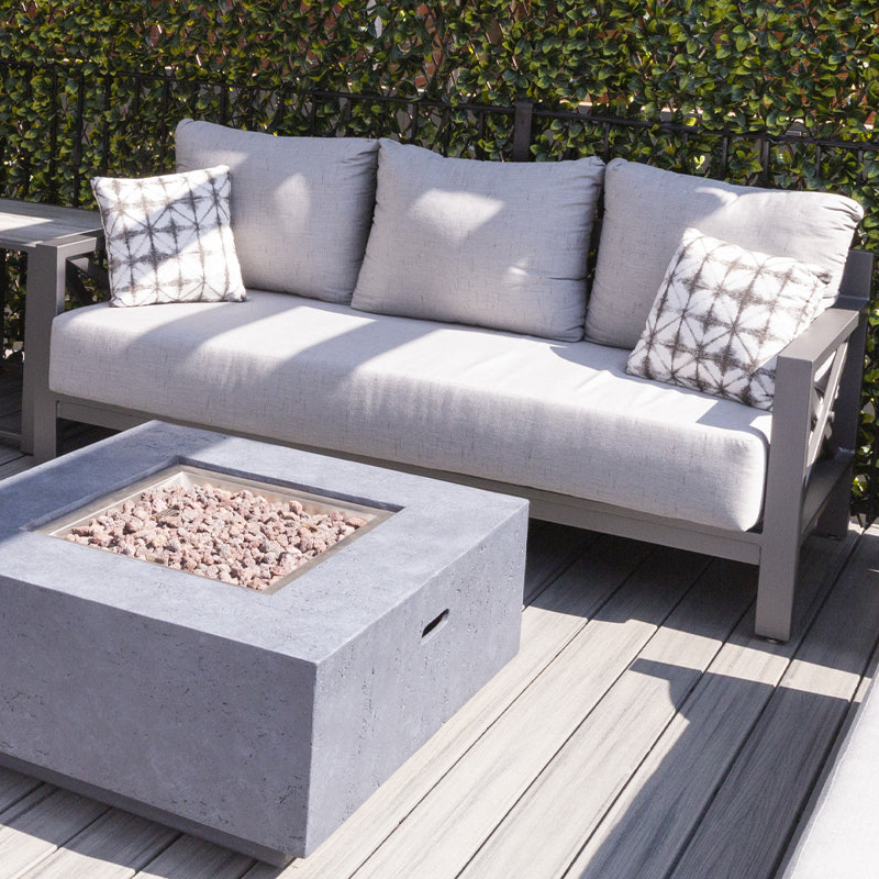 DecoScape Dynasty Aluminum Outdoor Sofa