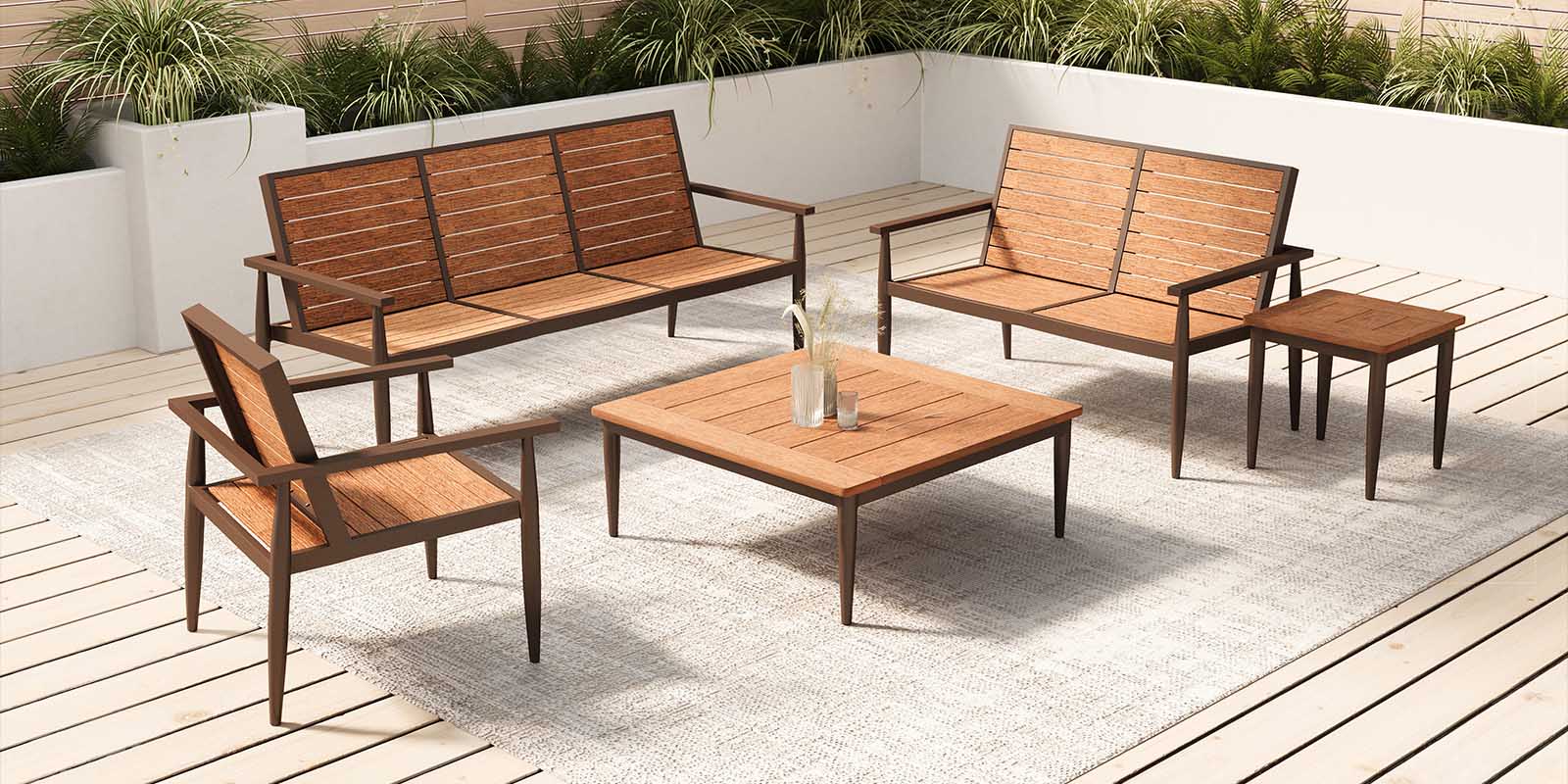 DecoScape Danish Loveseat