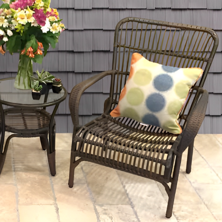 Forever Patio Lanai Porch Chair Cappuccino by NorthCape International