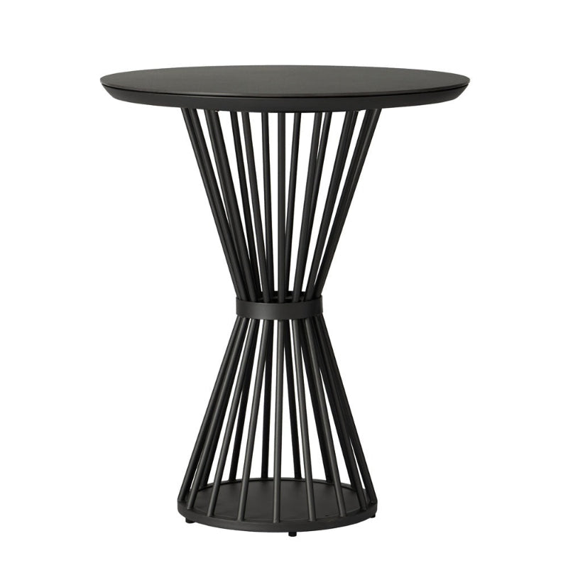 Lloyd Flanders Escape Aluminum Outdoor 36" Round Bar Table